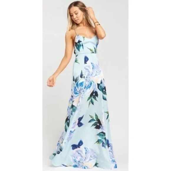 NWT Show Me Your Mumu Godshaw Goddess Gown Mint To Be XXS - Picture 1 of 8